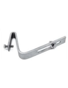 ETRIER INOX POUR GOUTTIERE PVC