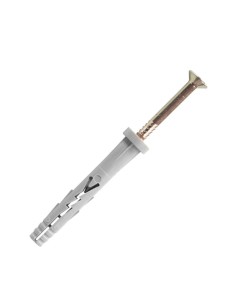 CHEVILLE A FRAPPER - INOX - CLOU + CHEVILLE PVC 