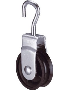 POULIE A CROCHET - GALVA ZINGUEE