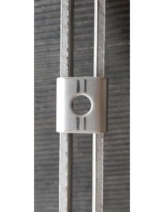 CAVALIER RONDELLE SUPPORT EN U CONTRE PLATINE POUR ETRIER  2