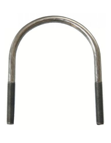 ETRIER FILETE POUR FIXATION TUBE - SANS ECROU