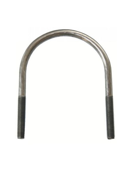 ETRIER FILETE POUR FIXATION TUBE - SANS ECROU