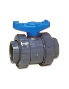 VANNE 1/4 TOUR PVC PRESSION A COLLER - PN 16