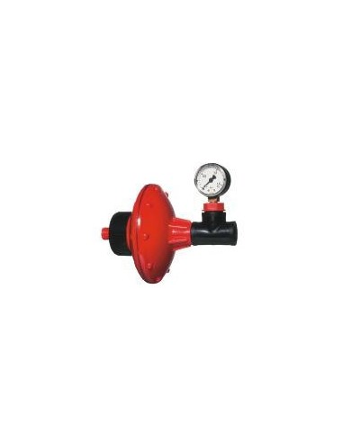 REDUCTEUR/REGULATEUR  DE PRESSION - PVC ROUGE - REGLABLE