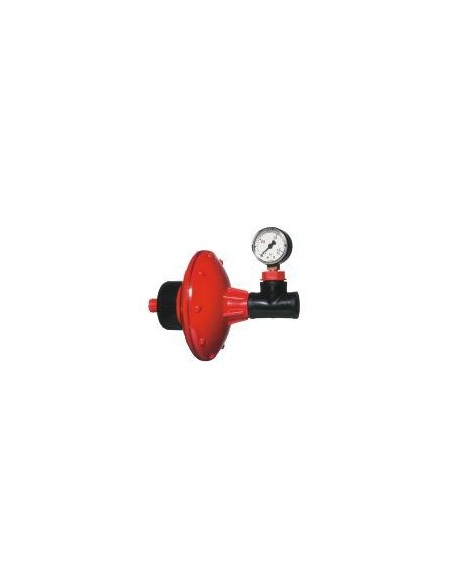 REDUCTEUR/REGULATEUR  DE PRESSION - PVC ROUGE - REGLABLE