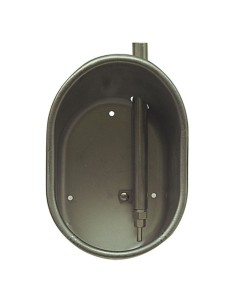 ABREUVOIR TOUT INOX ANTIGASPILLE-DRIKOMAT-PIPETTE DECALEE-ENGRAISSEME