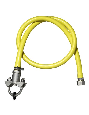 KIT DE RACCORDEMENT POUR ABREUVOIR-TUYAU JAUNE SOUPLE 1 M-Ø 12/18 MM