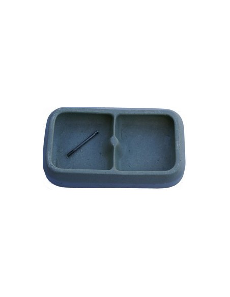 AUGETTE BETON RESINE - RECTANGLE DOUBLE