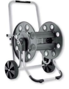 DEVIDOIR POUR TUYAU ARROSAGE - METAL EPOXY - ROBUSTE - POIGNEE LARGE