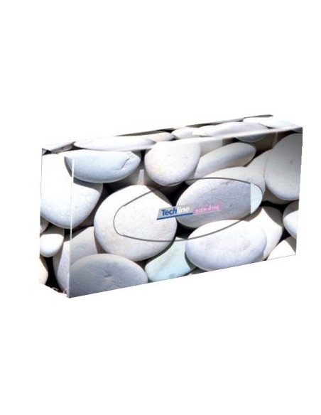 MOUCHOIR PAPIER 100 % PURE PATE VIERGE - 2 PLIS - BLANC