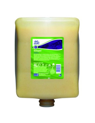 SAVON PATE NETTOYANTE ECOLABEL SOLOPOL CLASSIC POCHE 4L