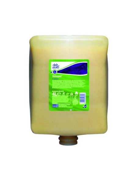 SAVON PATE NETTOYANTE ECOLABEL SOLOPOL CLASSIC POCHE 4L