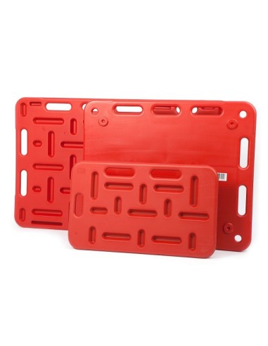 PANNEAU DE GUIDAGE PVC - ROUGE