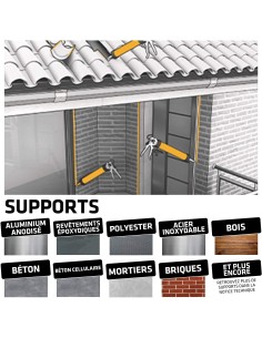 CARTOUCHE MASTIC COLLE POLYURETHANE HAUTE QUALITE 2