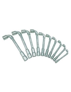 JEU DE 12 CLES A PIPE DEBOUCHEES 6 X 6 PANS