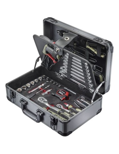 COFFRET A OUTILS DIVERS - MALLETTE ALU 111 OUTILS