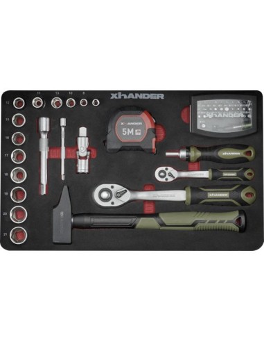 COFFRET A OUTILS DIVERS - MALLETTE ALU