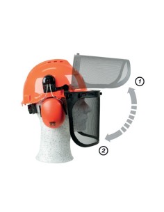 CASQUE FORESTIER A VISIERE 2