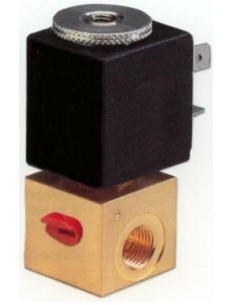 ELECTROVANNE AIR COMPRIME AVEC TETE PILOTE+CONNECTEUR ELEC-KUHNKE