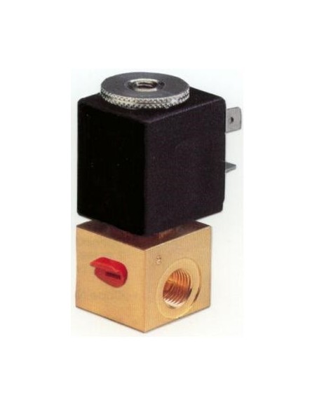 ELECTROVANNE AIR COMPRIME AVEC TETE PILOTE+CONNECTEUR ELEC-KUHNKE