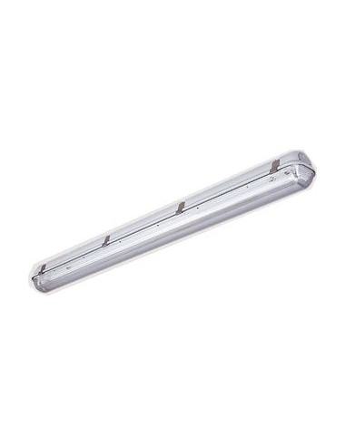 REGLETTE LED -VASQ POLYCAR-10 CLIP INOX FERMET-2 CROCH INOX SUSP