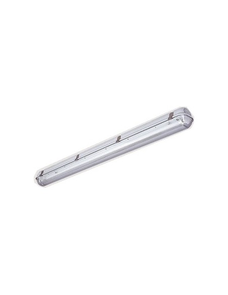 REGLETTE LED -VASQ POLYCAR-10 CLIP INOX FERMET-2 CROCH INOX SUSP