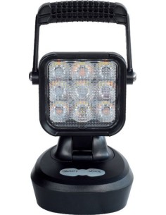 PHARE LED CARRE SUR BATTERIE  MAGNETIQUE