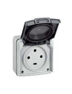 PRISE BOITIER MURAL - TRI - 3 P + T