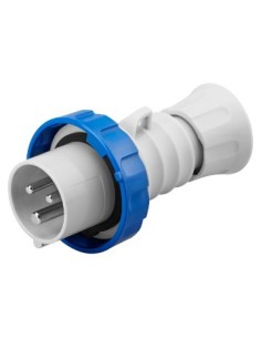 FICHE MALE PVC - MONO - 2 P+ T