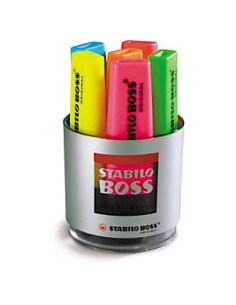 SURLIGNEURS STABILOS BOSS ORIGINAL