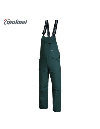 COTTE BRETELLE OPTIMAX MOLINEL - VERT