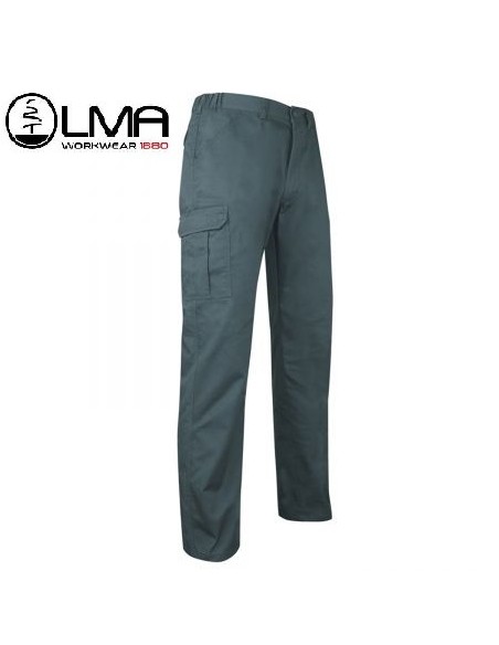 PANTALON TRAVAIL MULTIPOCHES SCIE - VERT US