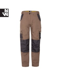 PANTALON TRAVAIL ADAM - BRUN ANTHRACITE