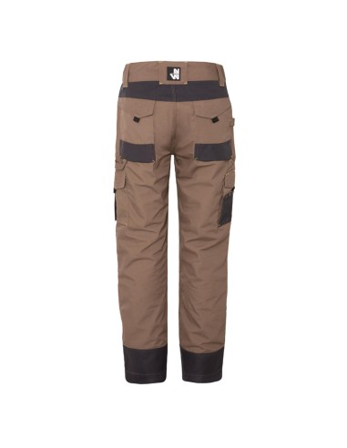 PANTALON TRAVAIL ADAM - BRUN ANTHRACITE