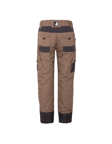 PANTALON TRAVAIL ADAM - BRUN ANTHRACITE