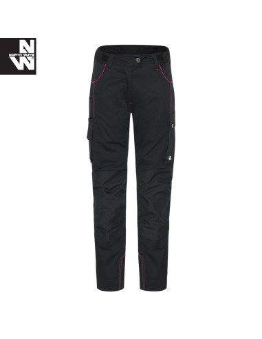 PANTALON TRAVAIL EDEN - NOIR