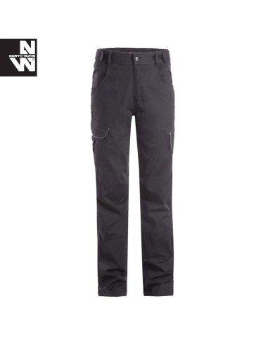 PANTALON TRAVAIL CAMILLE - NOIR