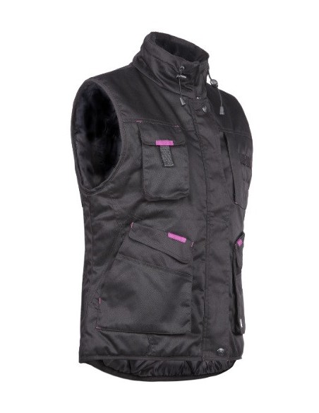 GILET SANS MANCHE MARYSE - NOIR