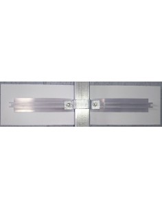 GLISSIERE 500 MM + BRIDE GALVA 