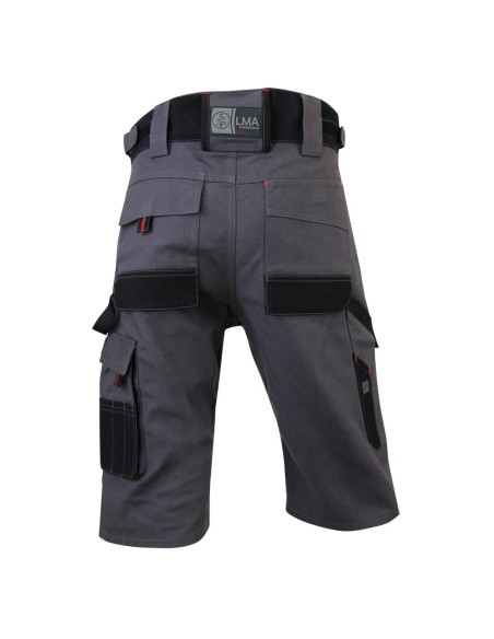 BERMUDA CALCAIRE - GRIS NUIT/NOIR