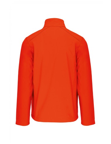 VESTE SOFTSHELL ORANGE FLUO