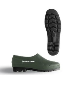 SABOT DE JARDIN ROSIER FERME PVC VERT DUNLOP