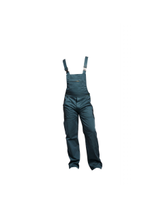 COTTE A BRETELLES POLY/COTON VERT 245GR/M2