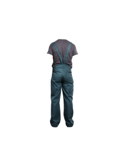 COTTE A BRETELLES POLY/COTON VERT 245GR/M2 2