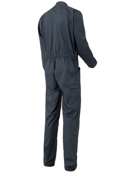 COMBINAISON OPTIMAX 2 FERMETURES POLYCOTON MOLINEL - VERT