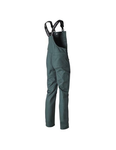 COTTE BRETELLE OPTIMAX MOLINEL - VERT