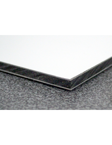 PANNEAU DE SIGNALISATION DIBOND 3MM - 120 X 600 MM