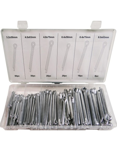 COFFRET DE GOUPILLES FENDUES ACIER