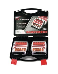 KIT SIGNALISATION 12/24V MAGNETIQUE LED  2