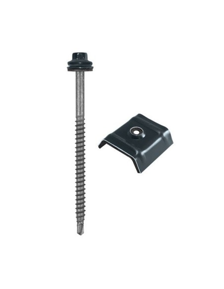 TIREFOND PR TOITURE NERVUREE - A VISSER-AUTOFOREUR - 6.5X100MM